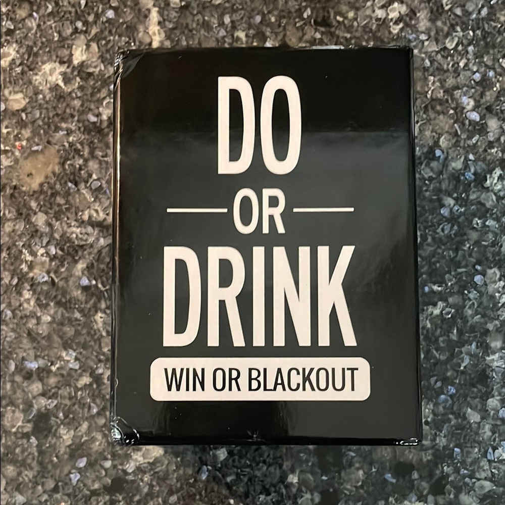 Do or drink win or blackout car game